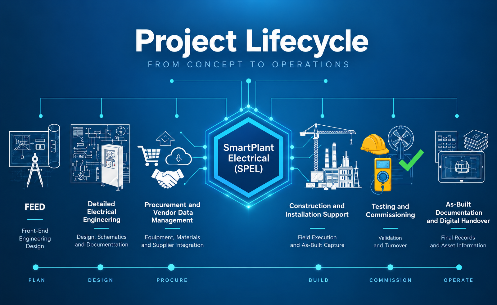 SmartPlant Electrical project lifecycle